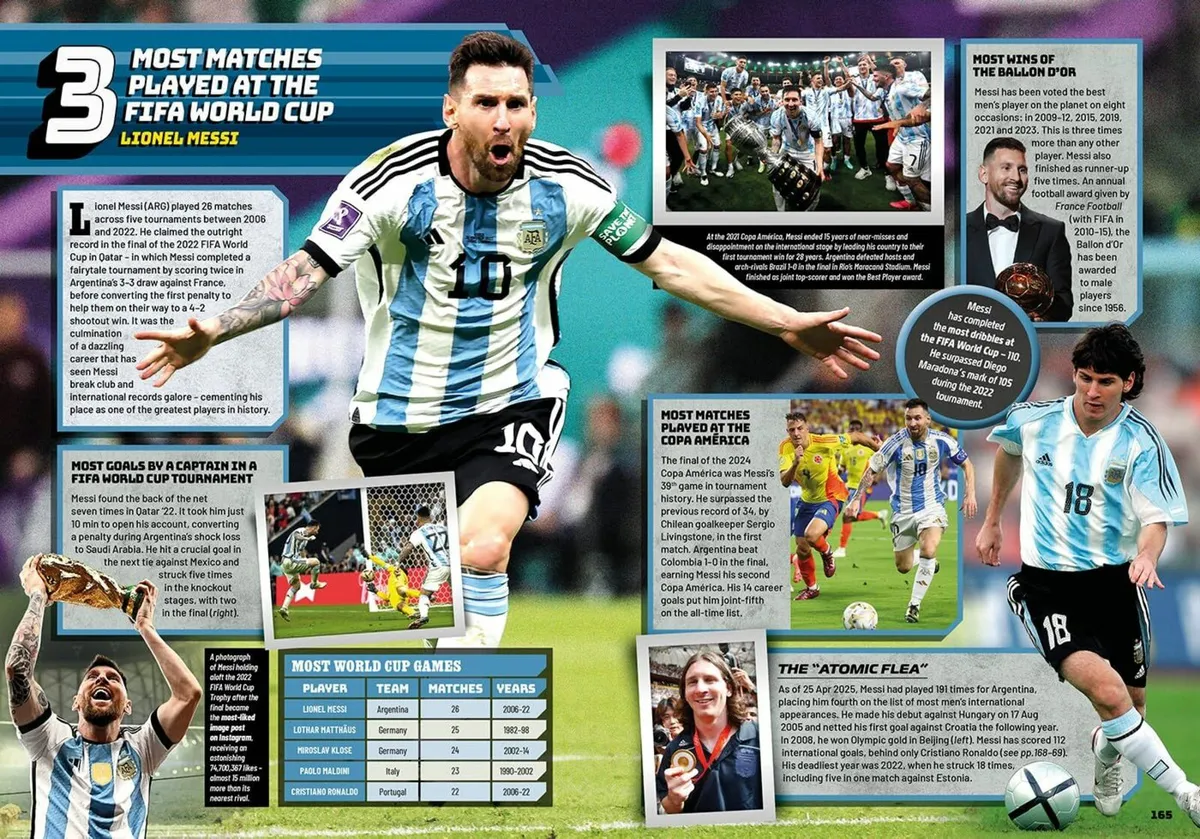 NEW Guinness World Records Football Edition 2026 P - Image 2