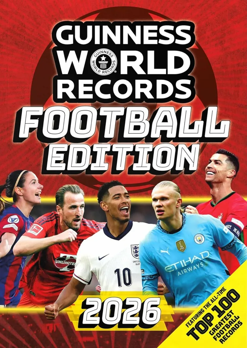 NEW Guinness World Records Football Edition 2026 P - Image 1