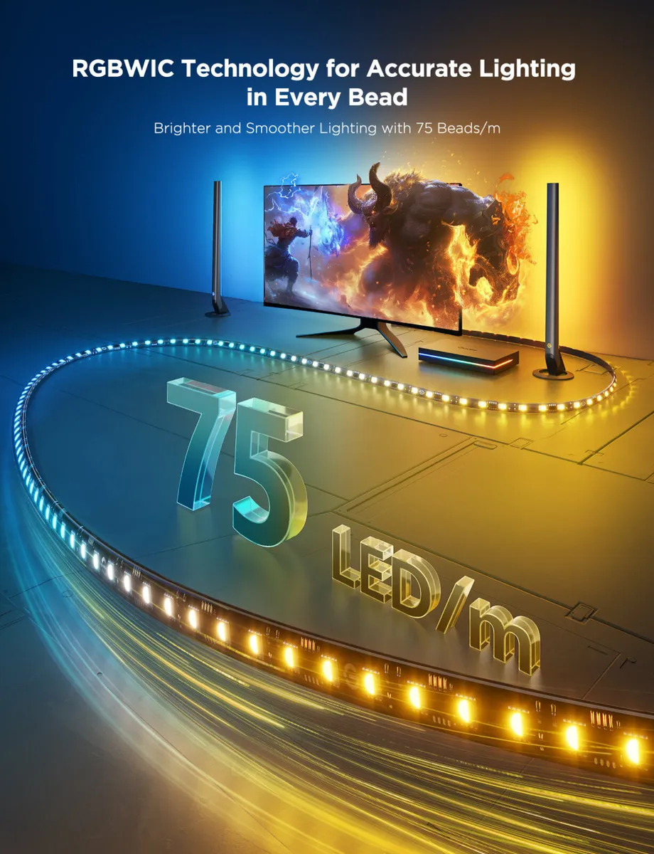 Govee Sync Box 2H6604 (for 55-65 inch TVs)

Charge - Image 2