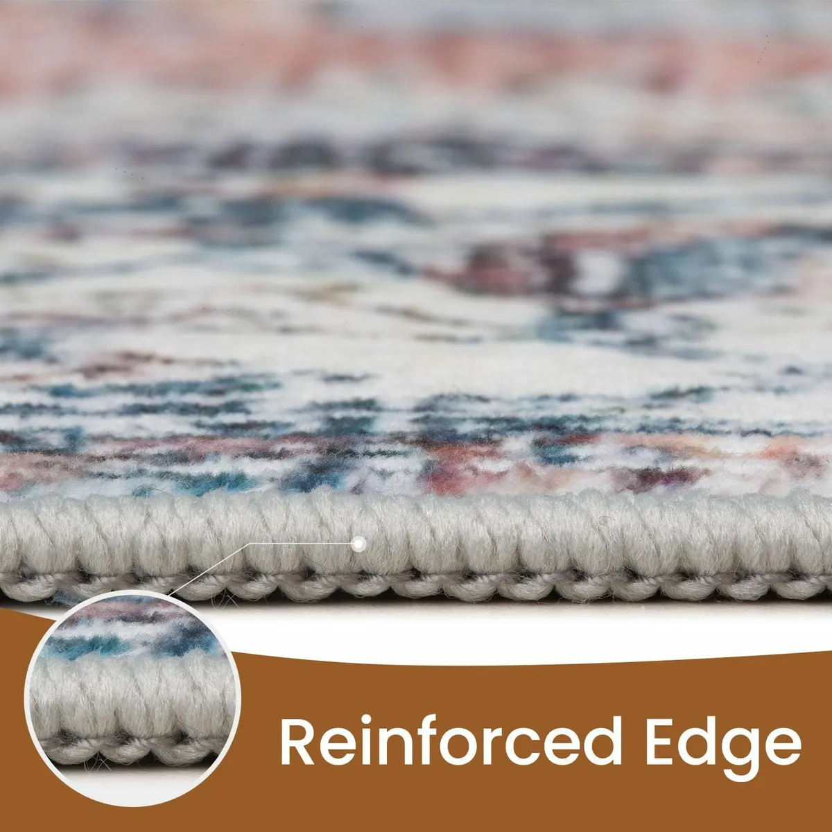 Living Room Large 240x340 Vintage Rugs Fluffy - Image 4