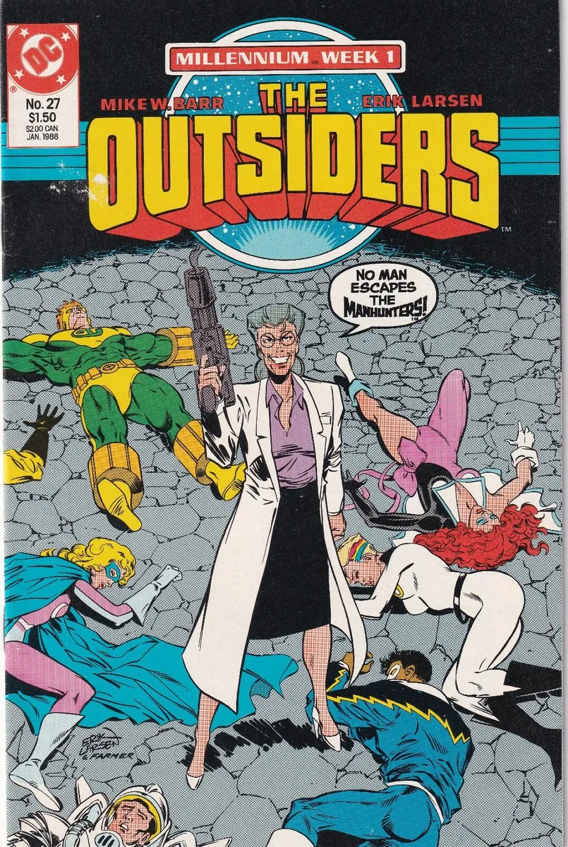 THE OUTSIDERS #27 (1988) DC COPPER AGE COMIC - Image 1