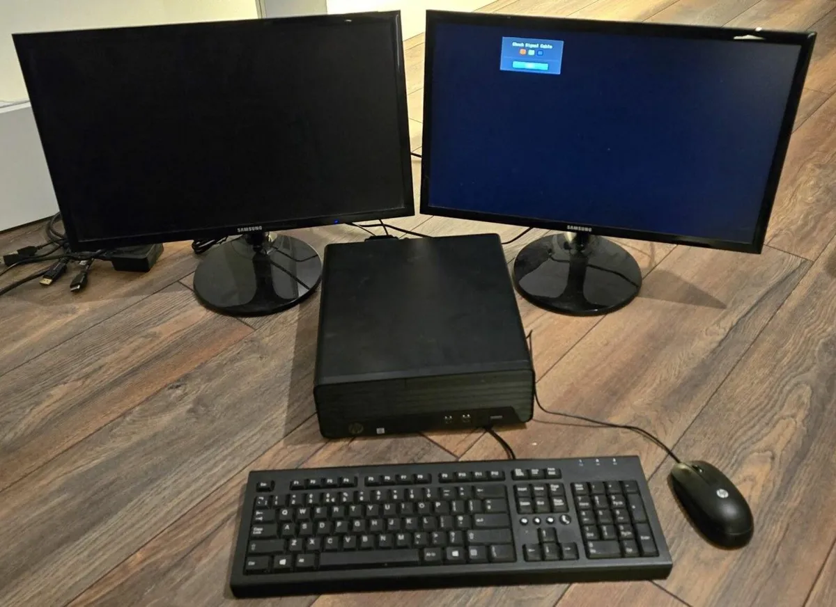 HP pro i7 32GB RAM SSD 2 screens - Image 4