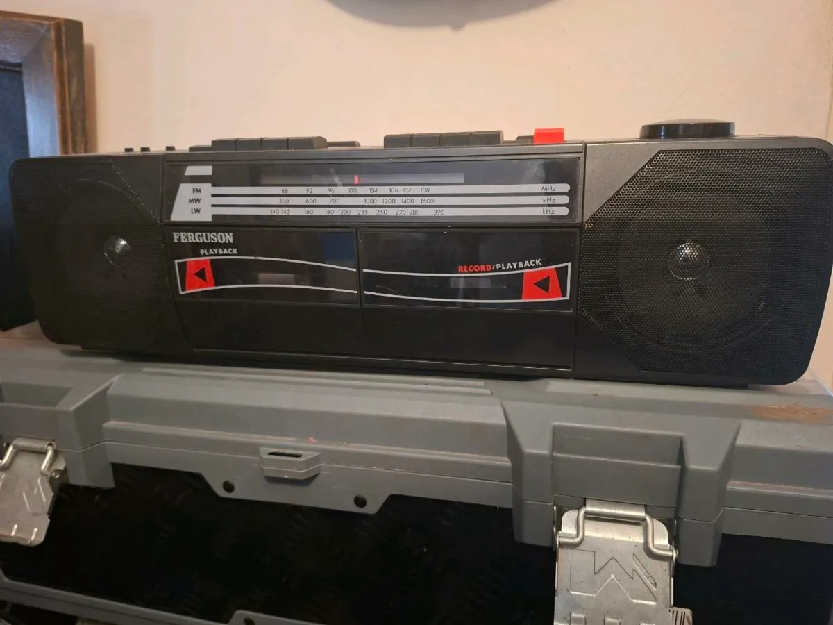 Vintage Ferguson cassette player made in England - Image 2