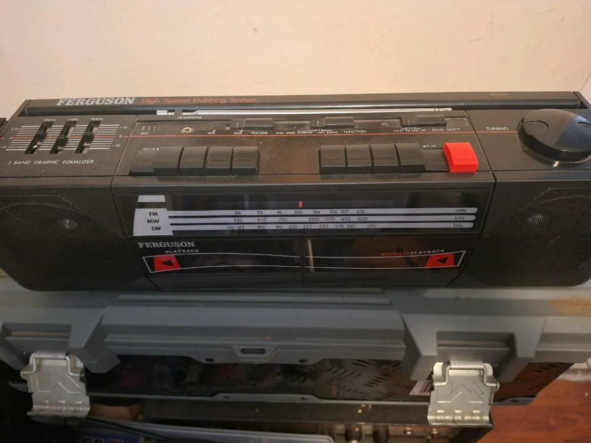 Vintage Ferguson cassette player made in England - Image 3