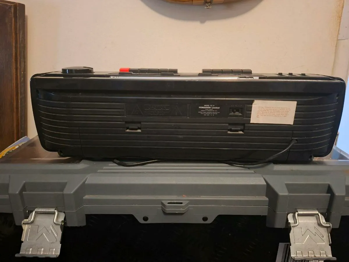 Vintage Ferguson cassette player made in England - Image 4