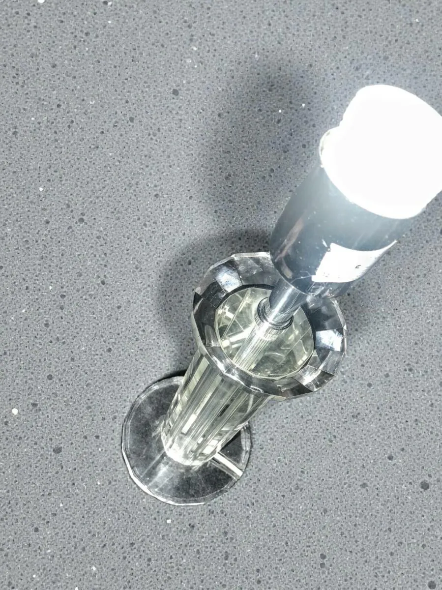 Heavy Galway Crystal lamp - Image 2