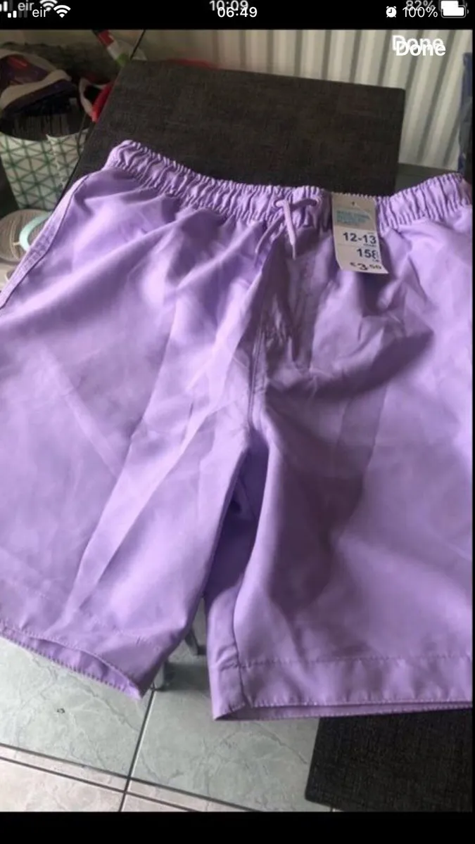 Boys BNWT shorts 12/13 €2 - Image 1