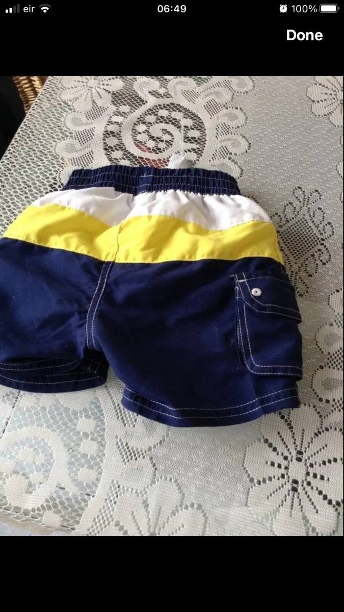 Boys BNWT shorts 6/9 mths €5 - Image 2