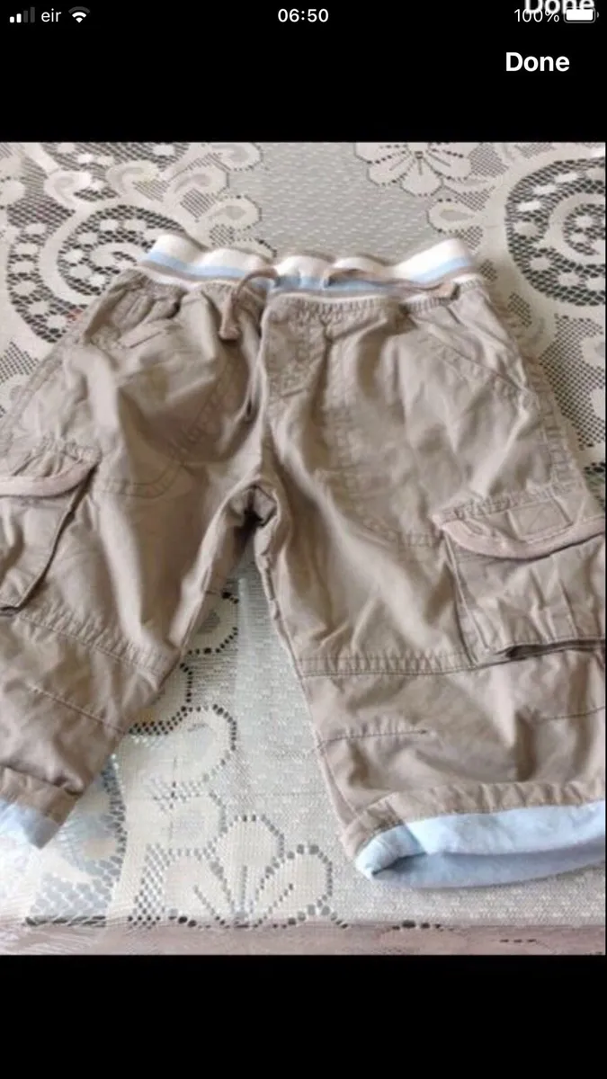 Boys bottoms 3/6 mths €3 - Image 1