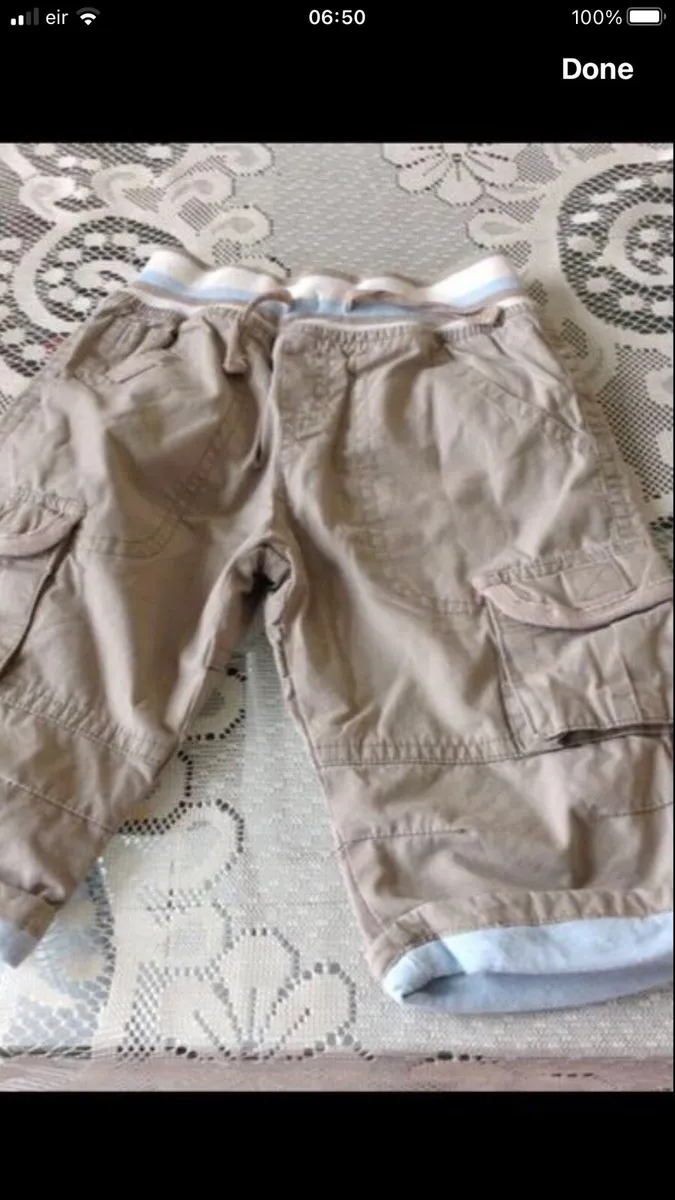 Boys bottoms 3/6 mths €3 - Image 2