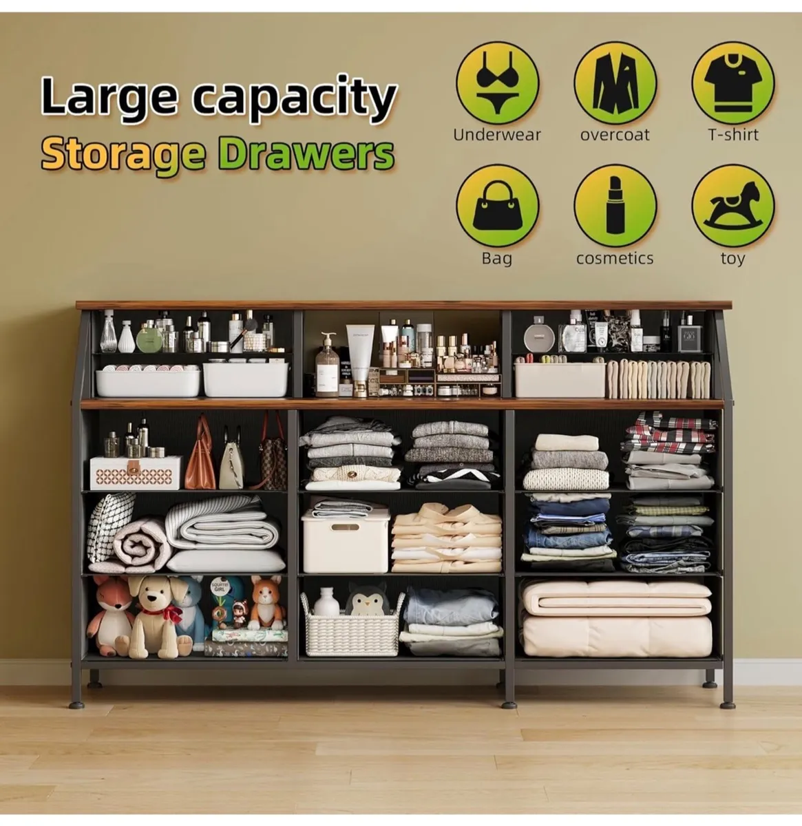 Dresser for Bedroom with 13 Drawers - Image 4