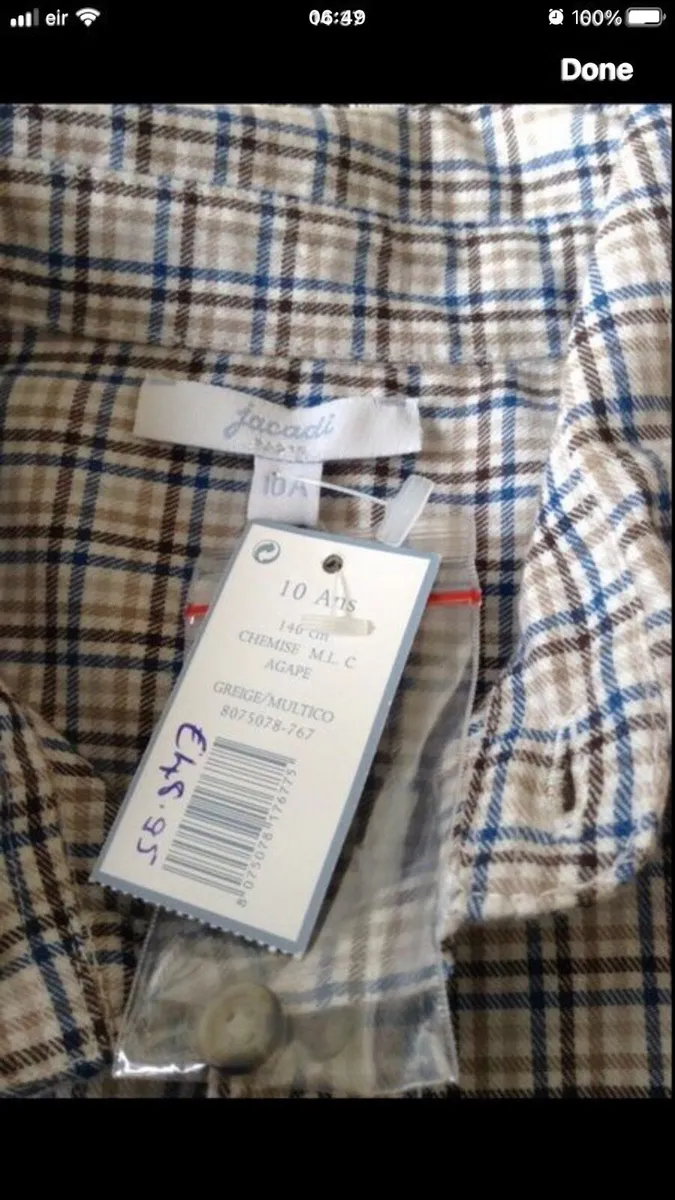Boys BNWT shirt age 10 €10 - Image 3