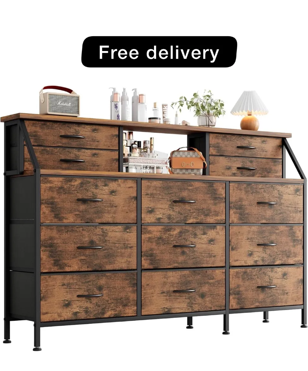 Dresser for Bedroom with 13 Drawers - Image 1