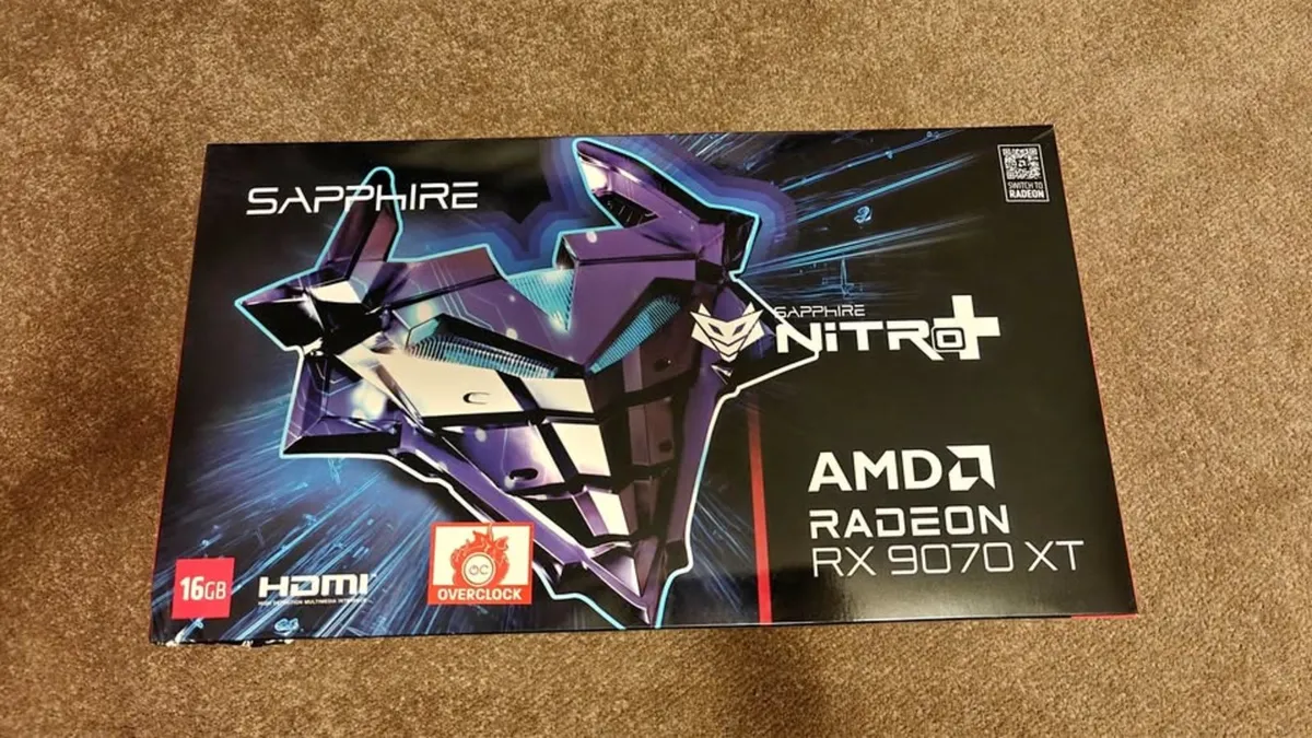 AMD Radeon RX 9070 XT Sapphire Nitro - Image 1