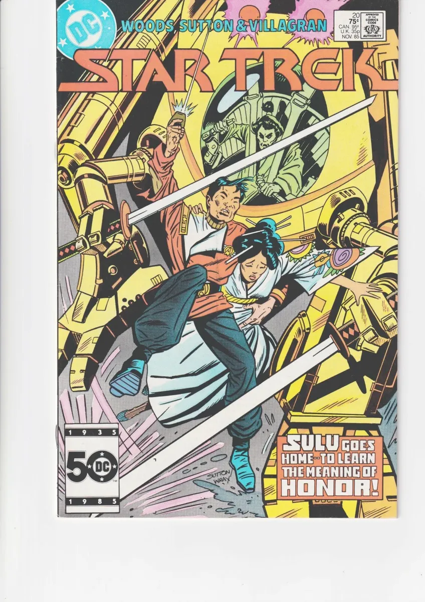 STAR TREK #20 Giri (1985) DC MODERN AGE COMIC - Image 1