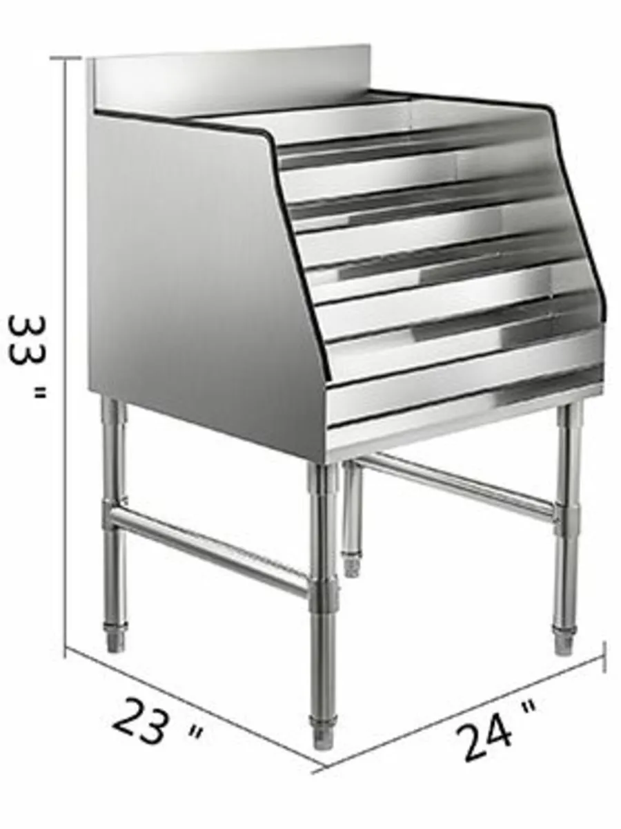 Wine Rack - Stylish Liquor Bottle Display Shelf - Image 1