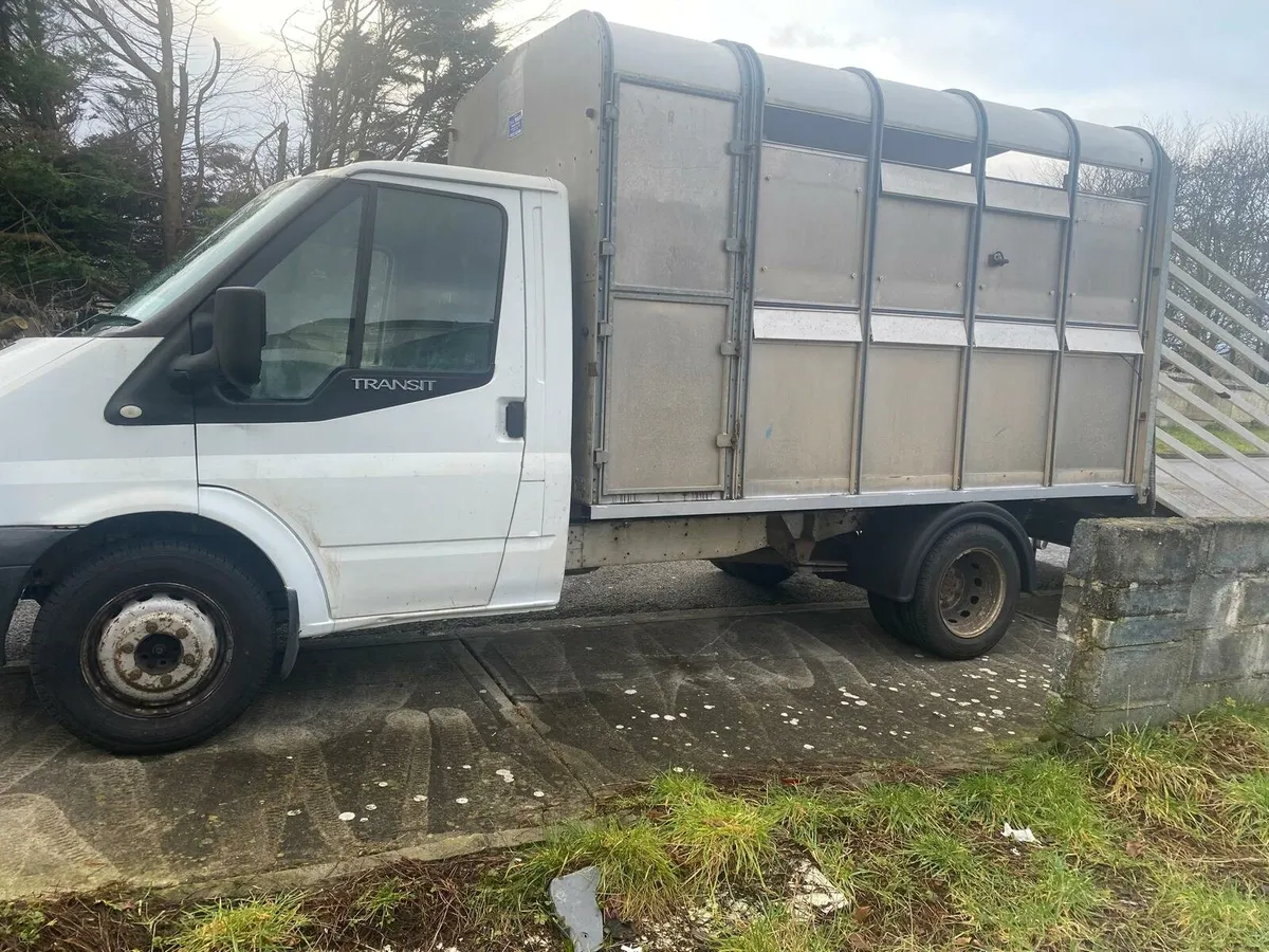 Ford transit and cattle body - Image 1