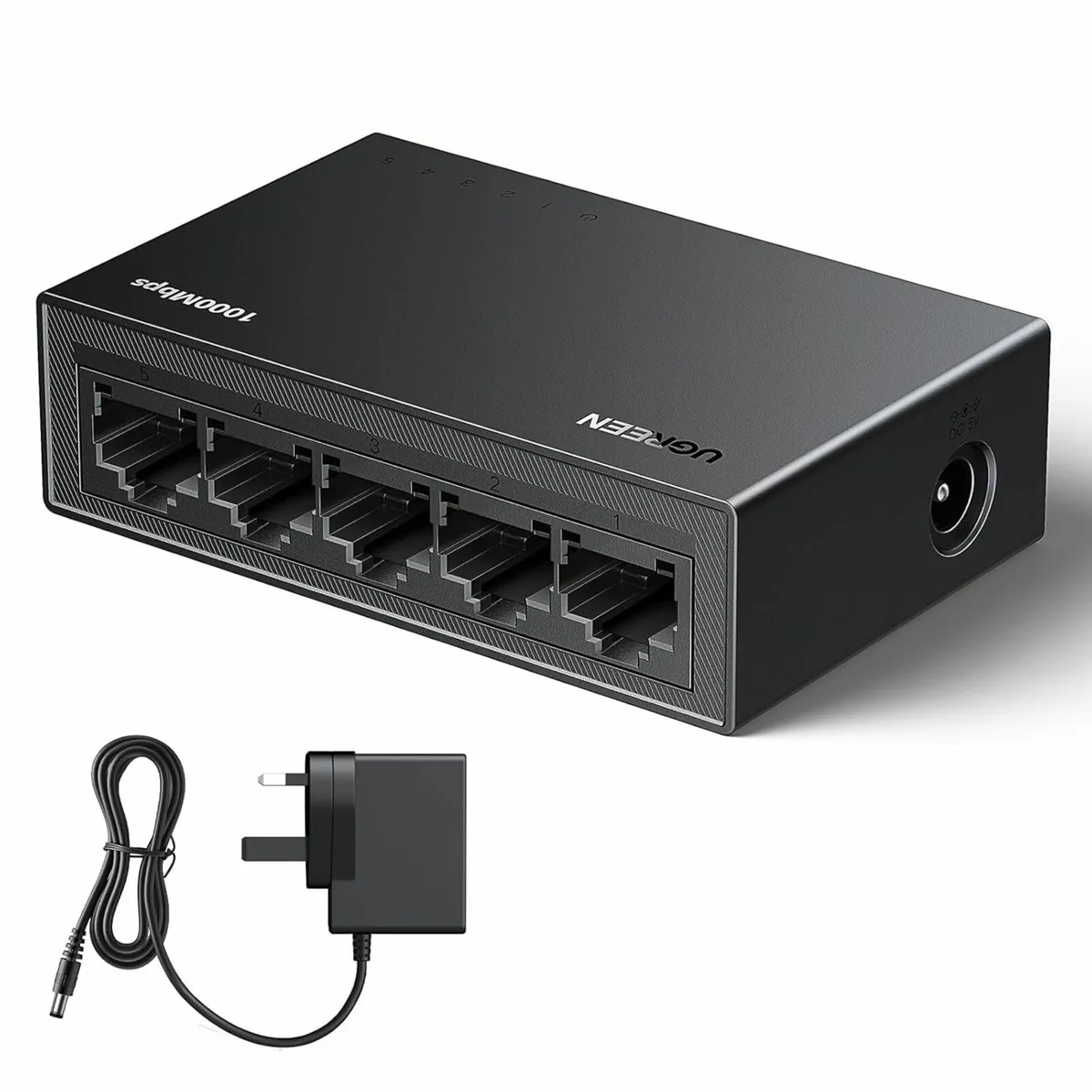 Network Switch,5 Port Ethernet Splitter,High-spee