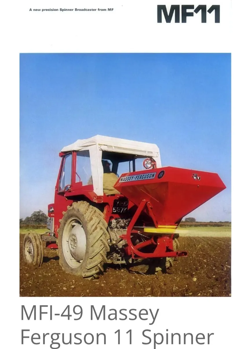 Massey Ferguson Spreader 11 and Ferguson Scoop - Image 1