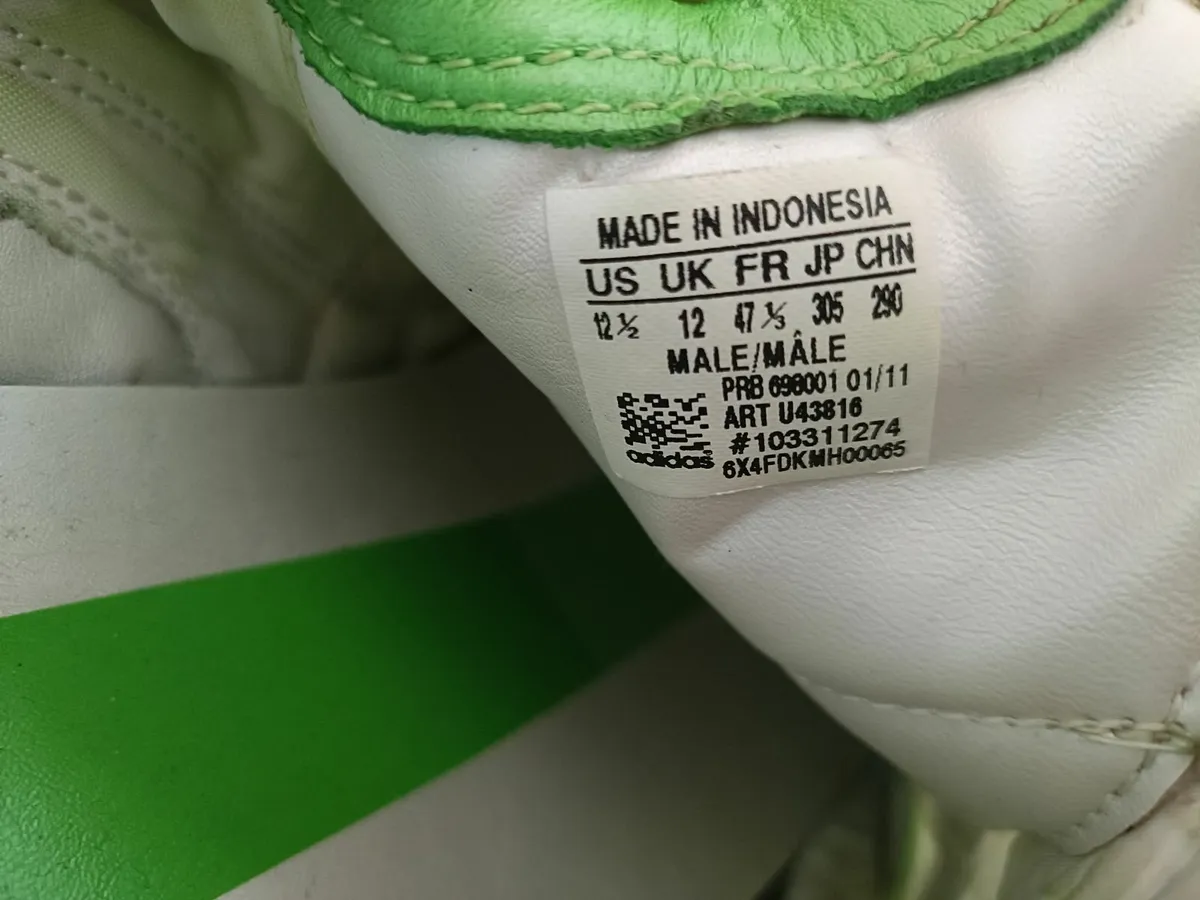 adidas Predator X Football Boots - White/Black/Mac - Image 1