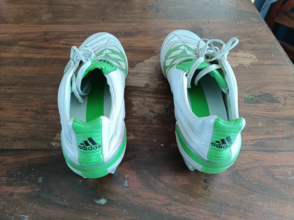 adidas Predator X Football Boots - White/Black/Mac - Image 4