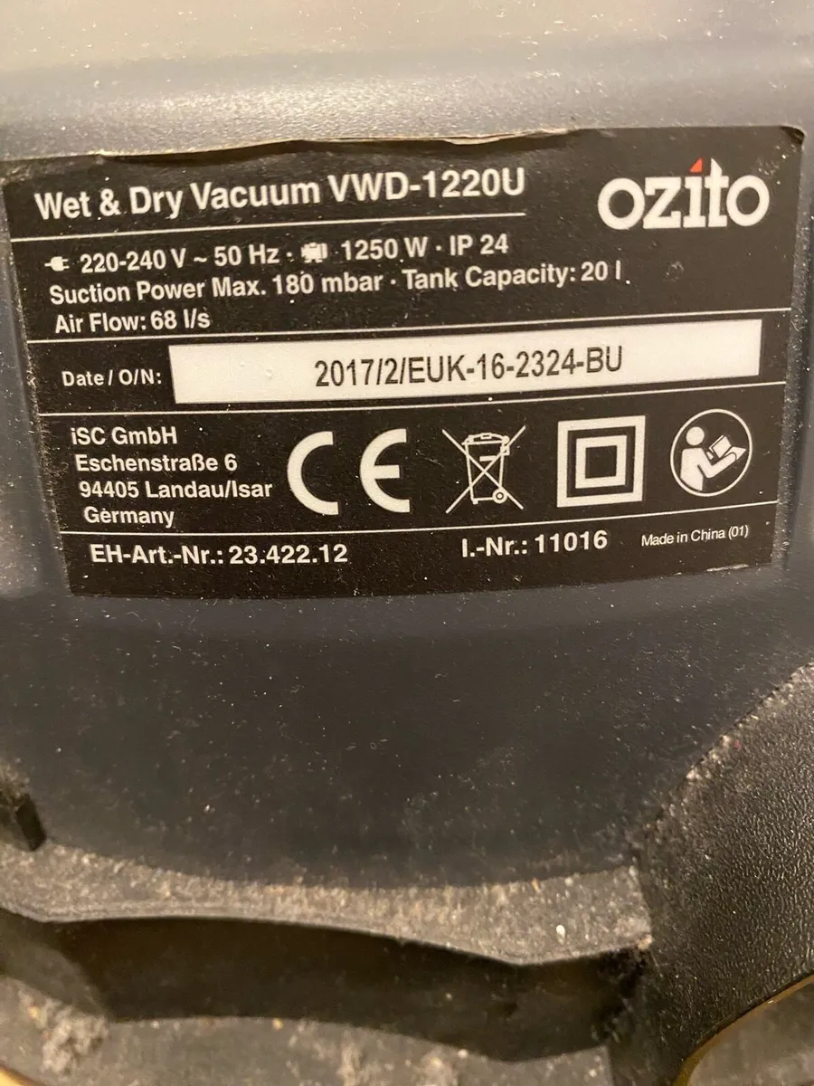 Wet & Dry Vacuum-Ideal for Flood / Garage Water - Image 3