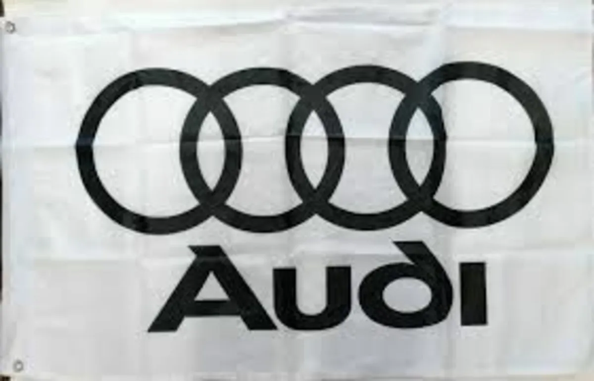 Audi flag 5ft x 3ft