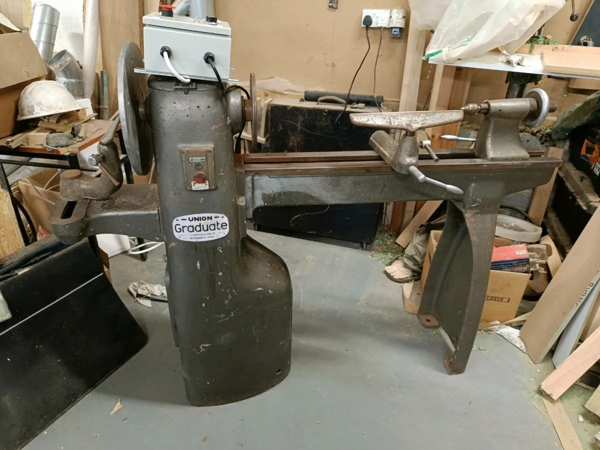 Union graduate lathe - Image 1