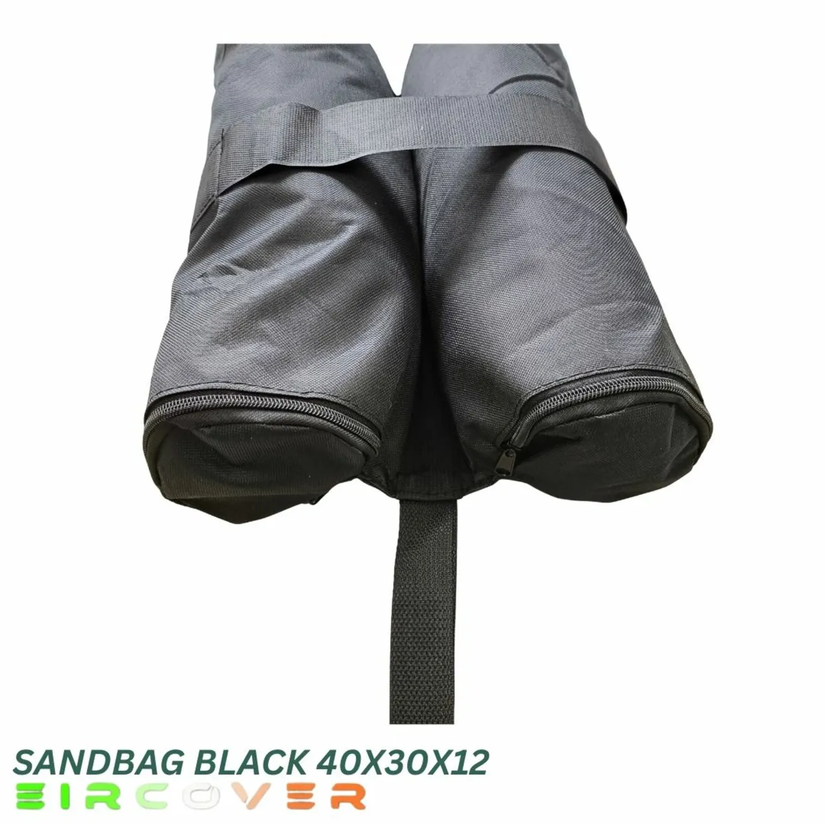 Double Sandbag  black : 40cm x 25cm x 12cm - Image 2