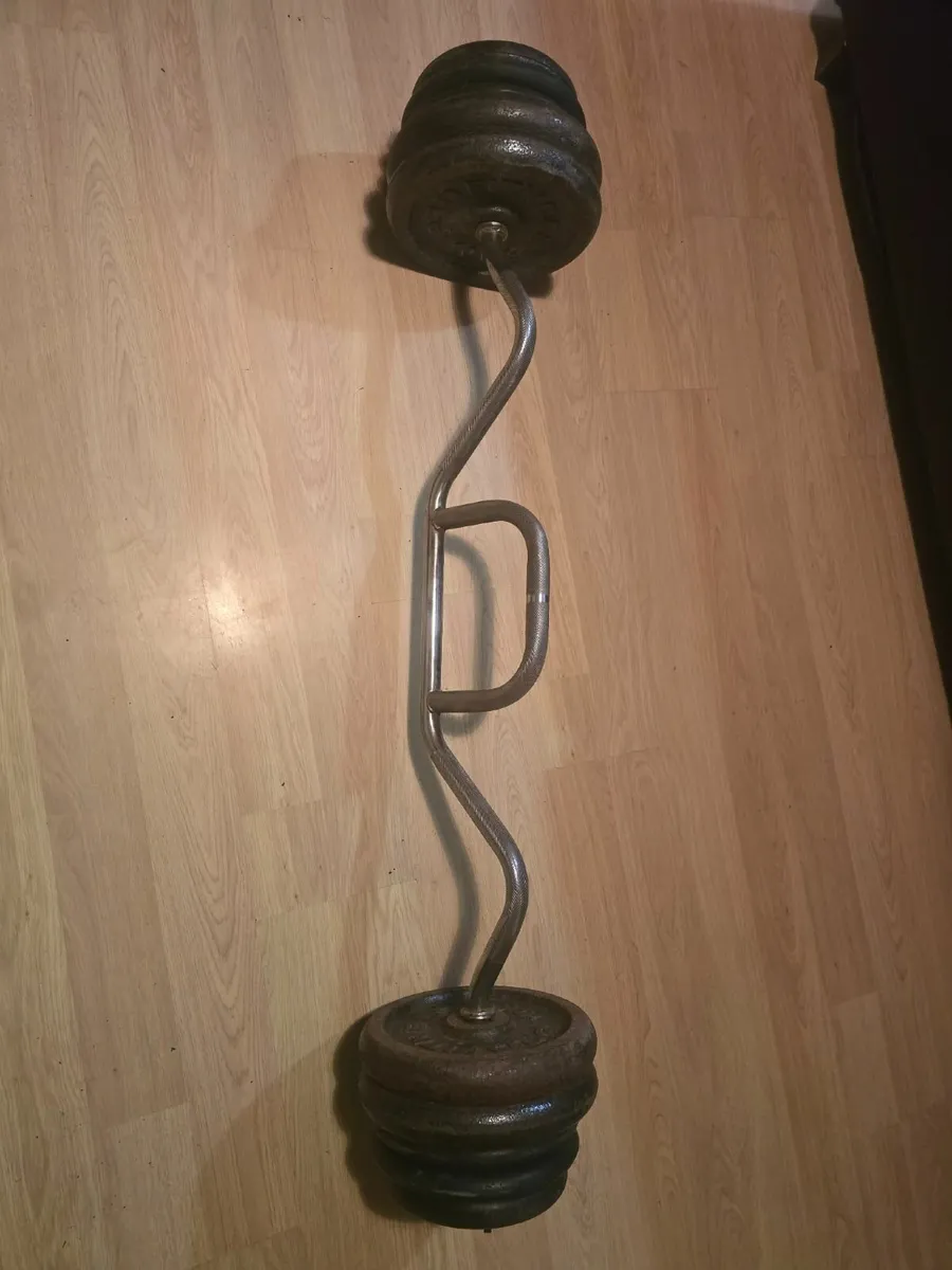 Weights barbell 70kg - Image 1