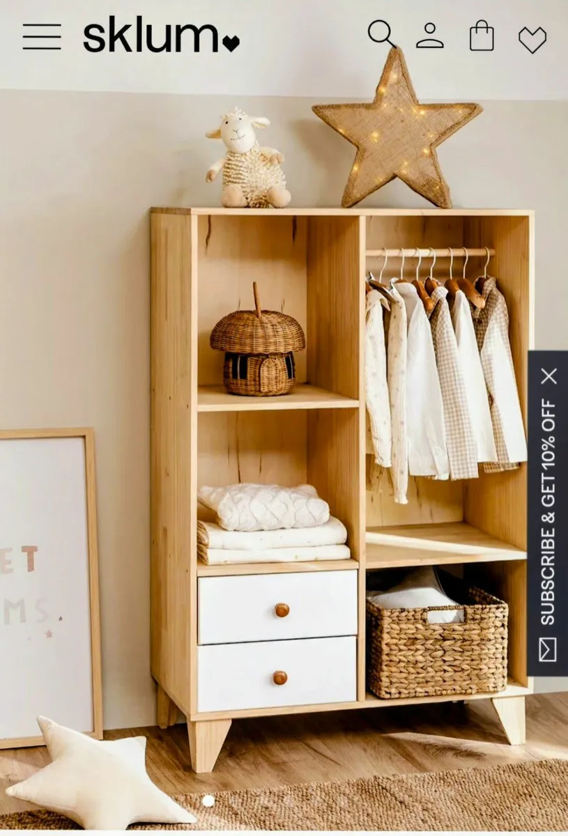 Kids boxy wardrobe (Sklum) - Image 2