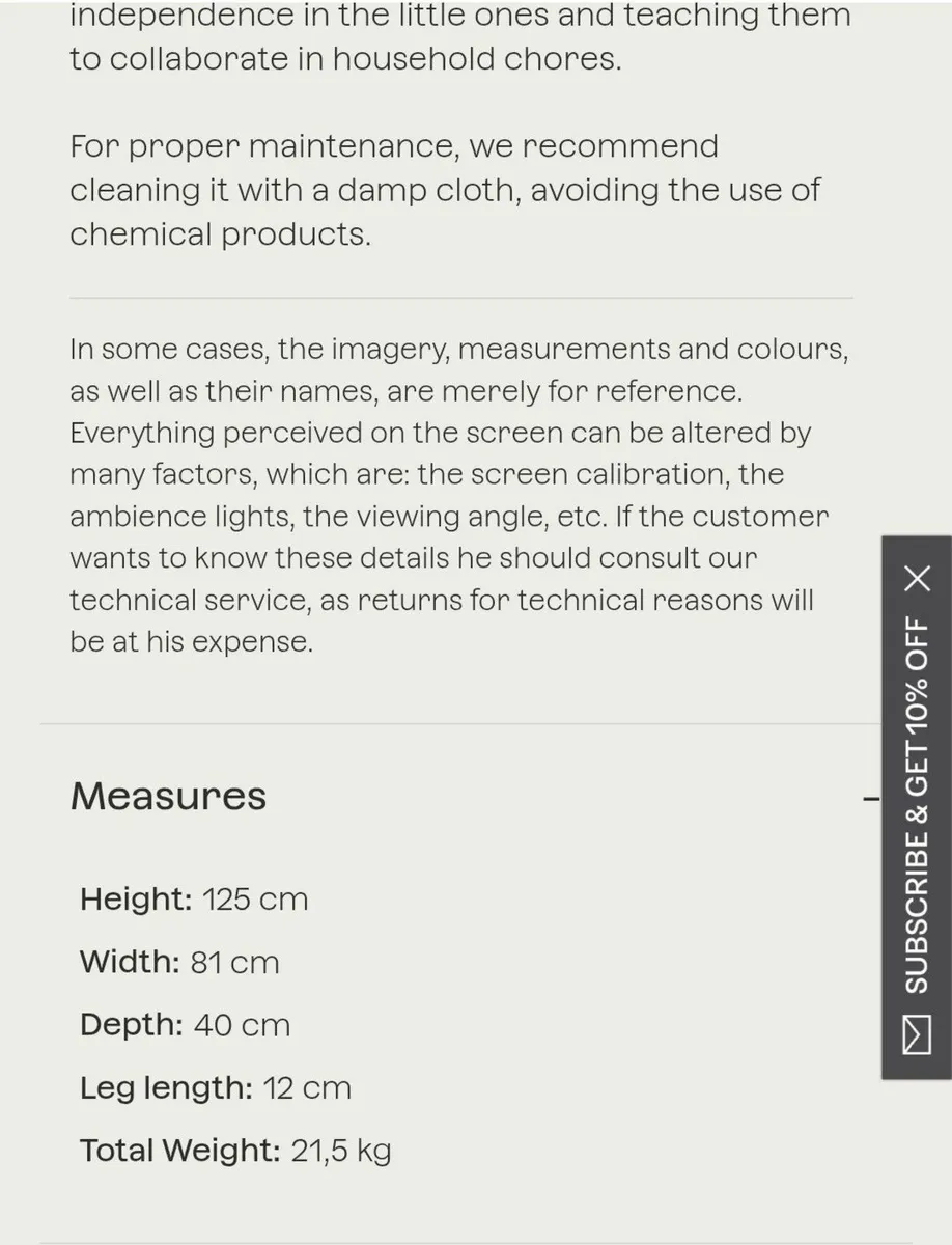 Kids boxy wardrobe (Sklum) - Image 4