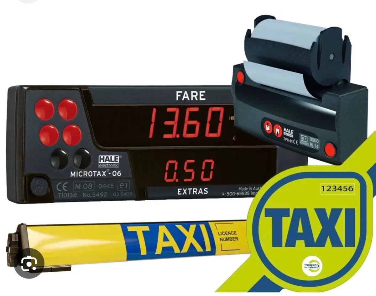 Taxi Meter / Printer / Roof Sign - Image 1