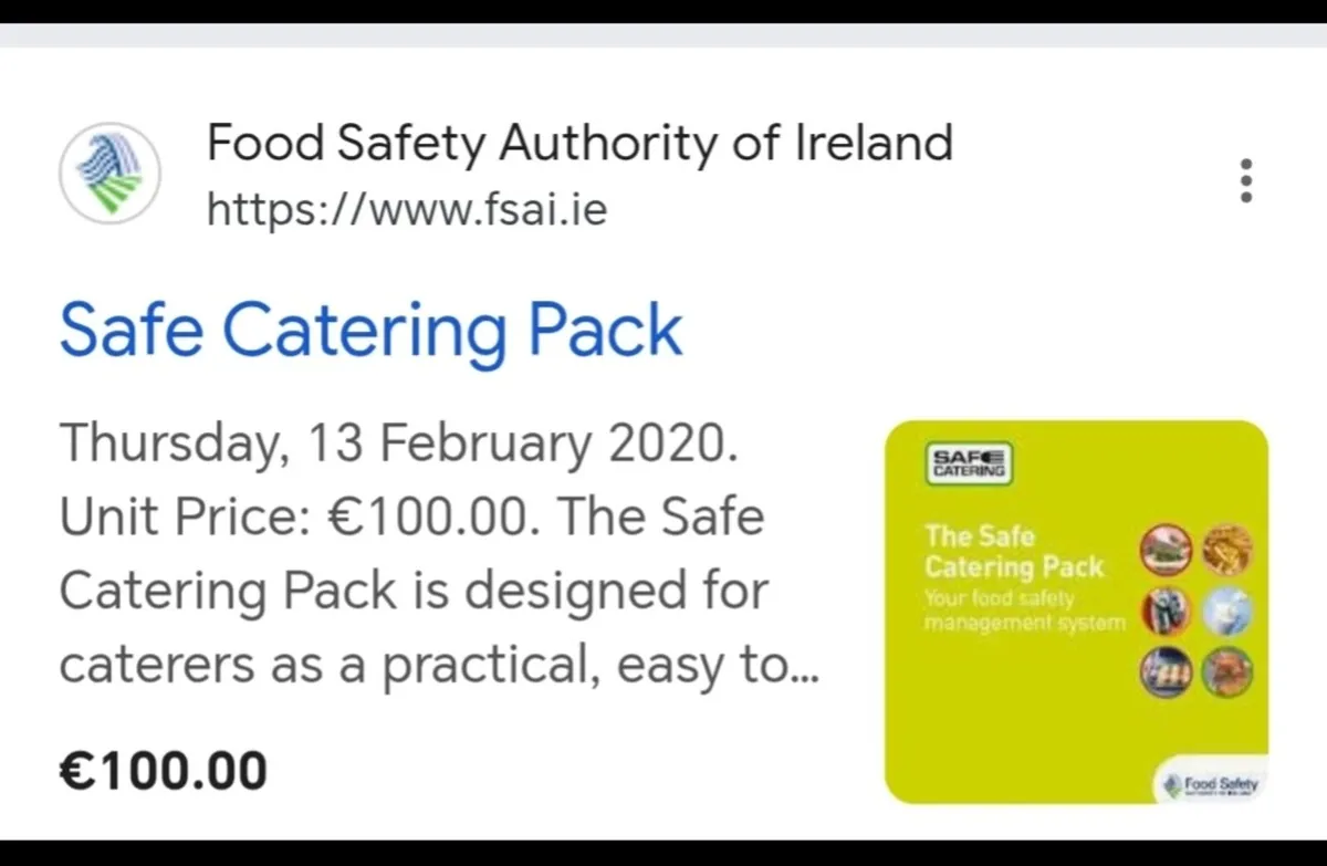 Safe Catering Pack - Image 3