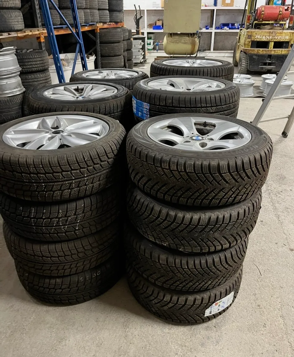 Winter new tyres on spare wheels - Image 2