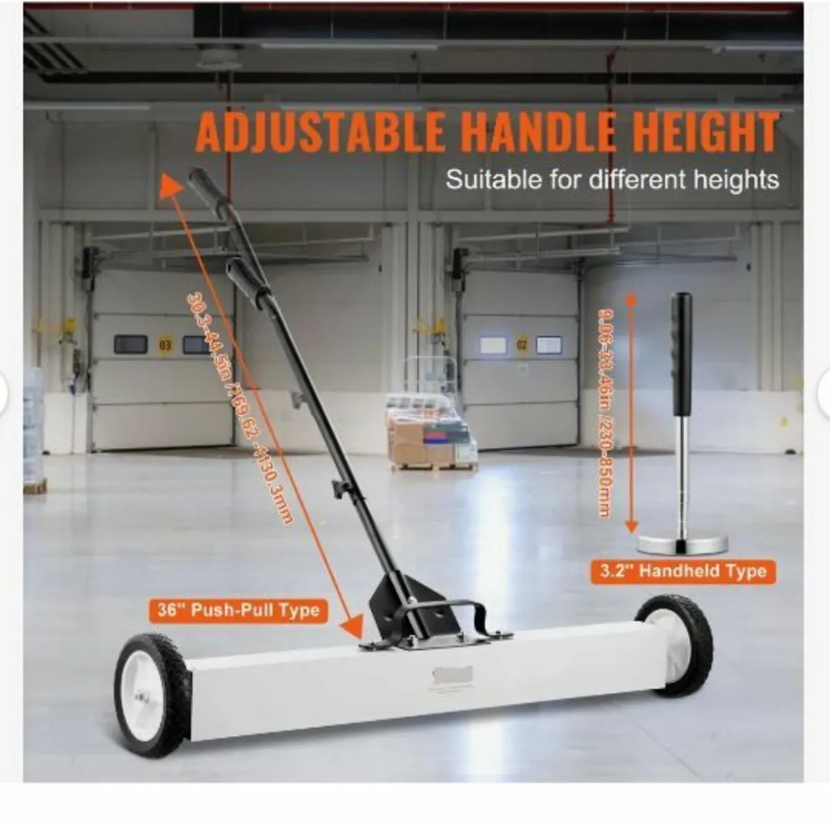 36-Inch Magnetic Sweeper with Wheels - Image 4