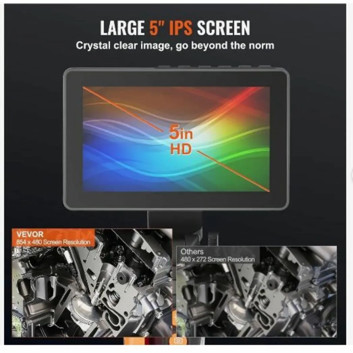 Articulating Borescope Camera with Light - Image 2