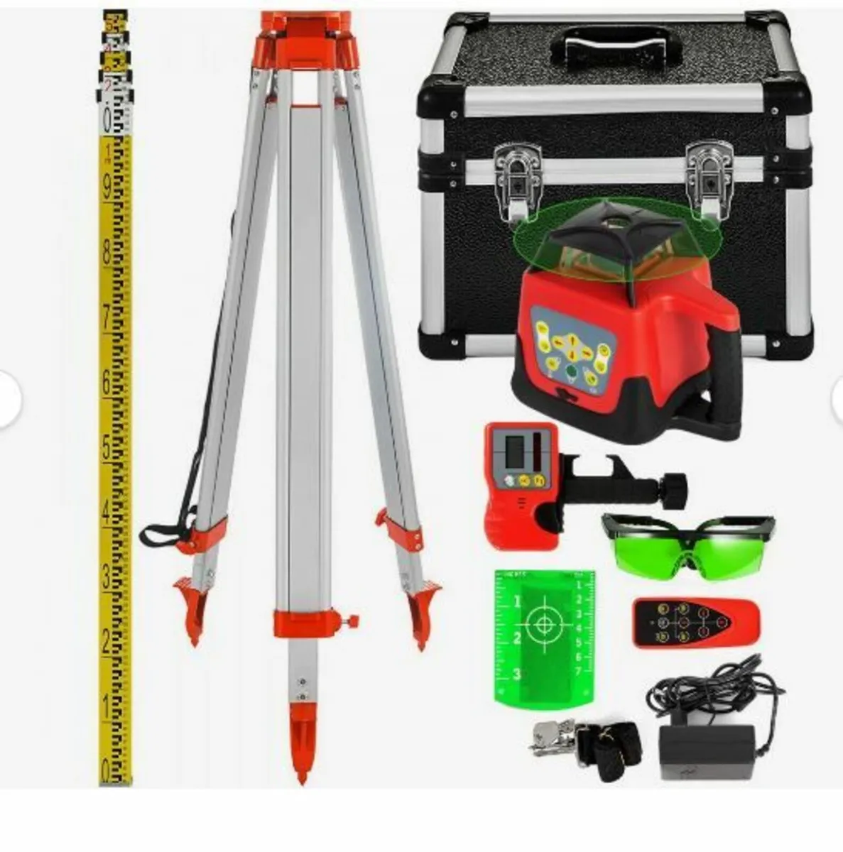 Green Rotary Laser Level Kit with Adjustable - Image 4