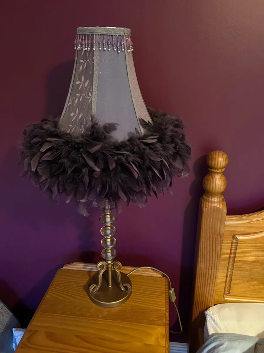 Chair and lamp bed and lockers - Image 2