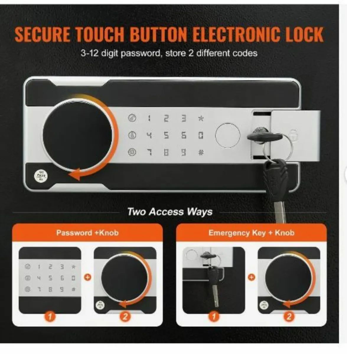1.7 Cub Depository Safe, Deposit Safe - Image 2