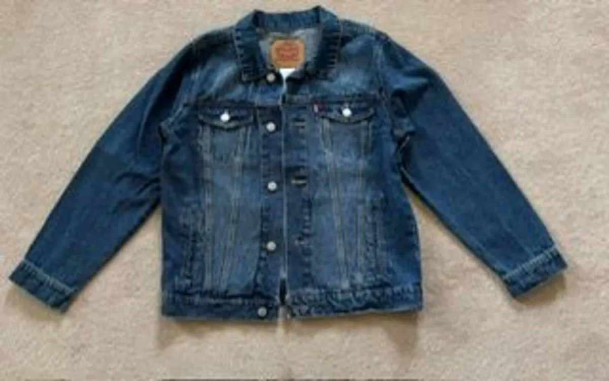 Levis Denim Jacket age 12-13 - Image 1