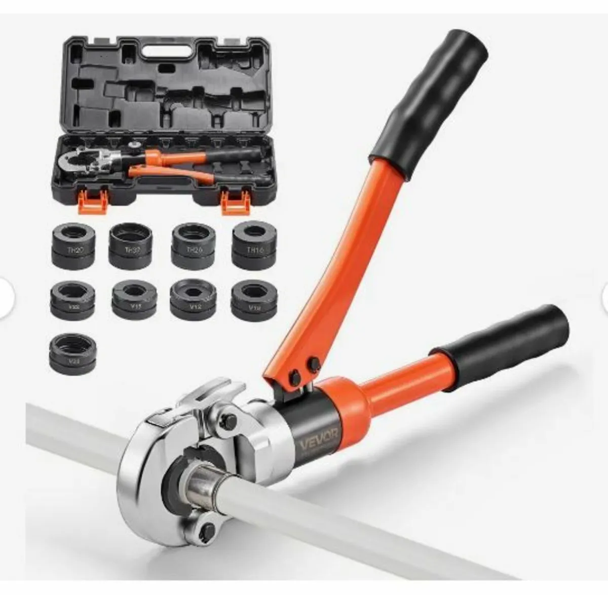 Hydraulic Pipe Crimping Tool, Multi-Functional - Image 3