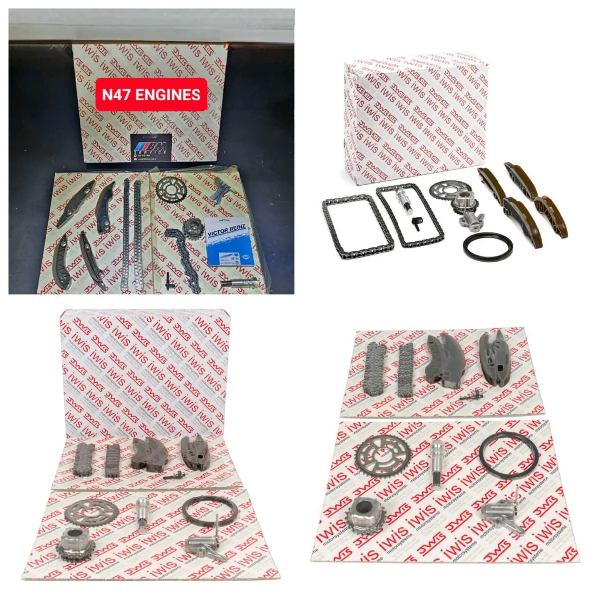 BMW N47 OE BMW IWIS TIMING CHAIN KIT NEW - Image 4