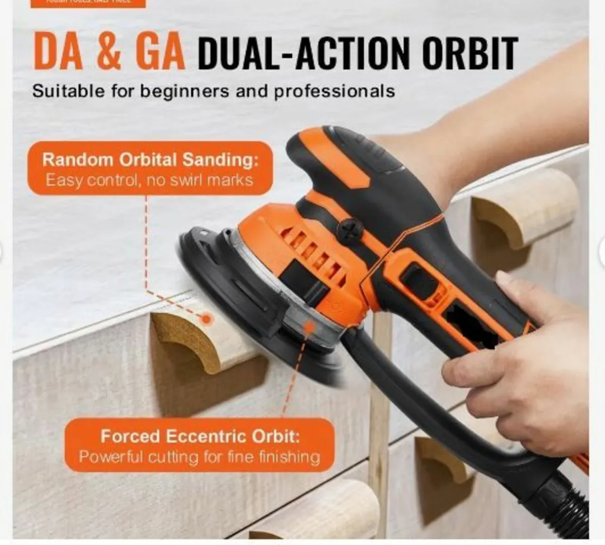 Random Orbital Sander, 6-Inch - Image 2