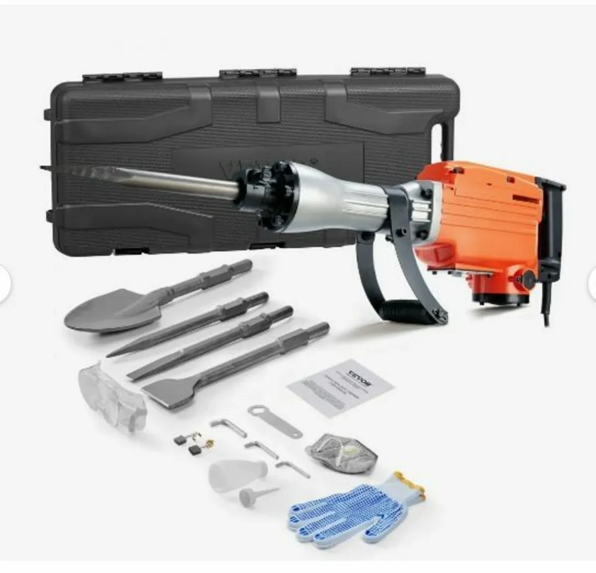 Demolition Jack Hammer Concrete Breaker 2200W - Image 3