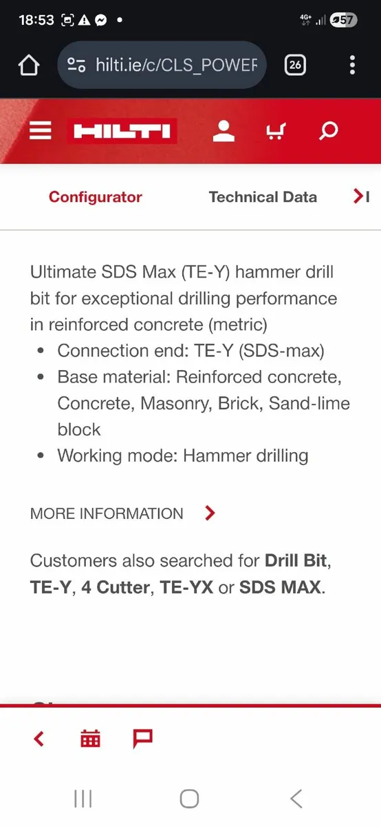 Hilti drill bits SDS MAX - Image 3