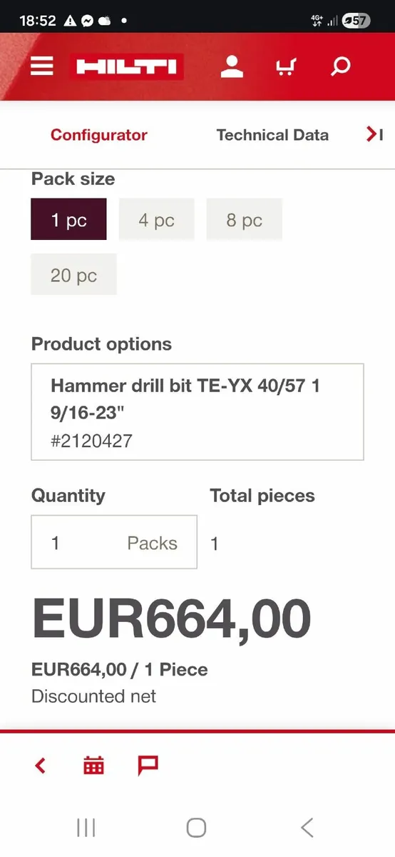 Hilti drill bits SDS MAX - Image 4