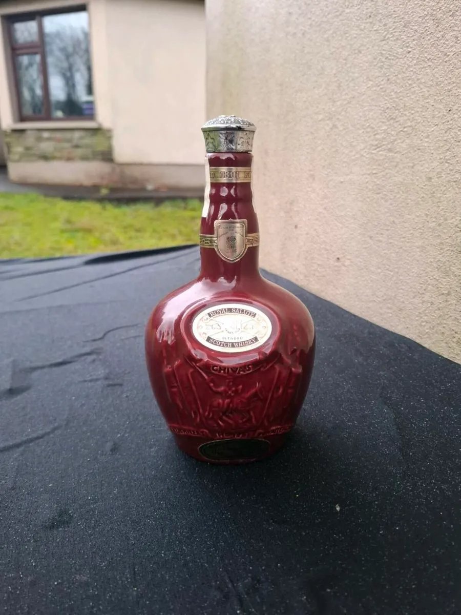 Chivas whiskey bottle - Image 1