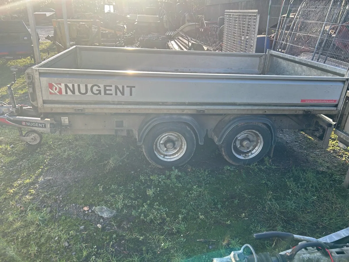 Nugent tipping trailer 10ft - Image 2