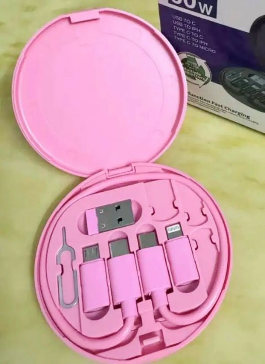 Multifunctional Data Cable Set (brand New). - Image 4